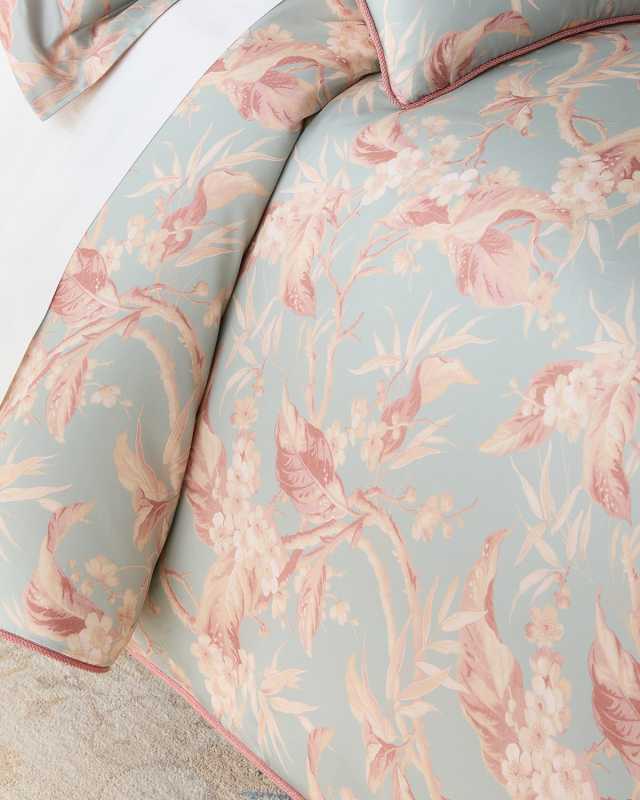 Peach 3-Piece King Duvet Set